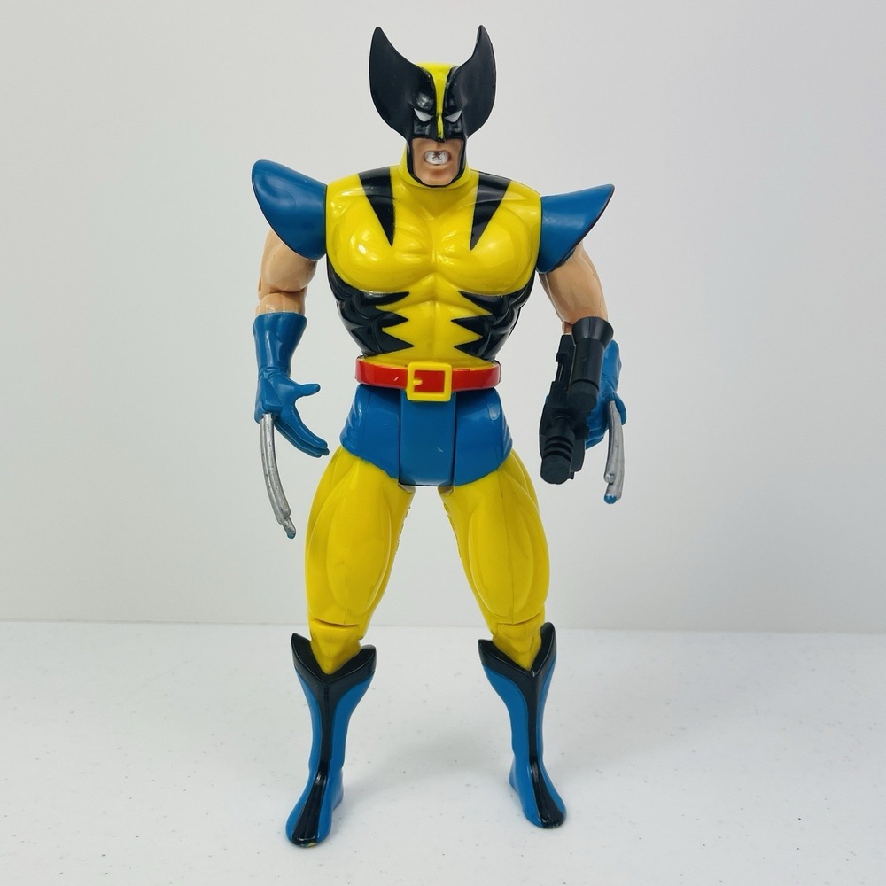 Toy Biz Deluxe Wolverine Action Figure 10 inch 1993 Marvel Uncanny X-Men‎